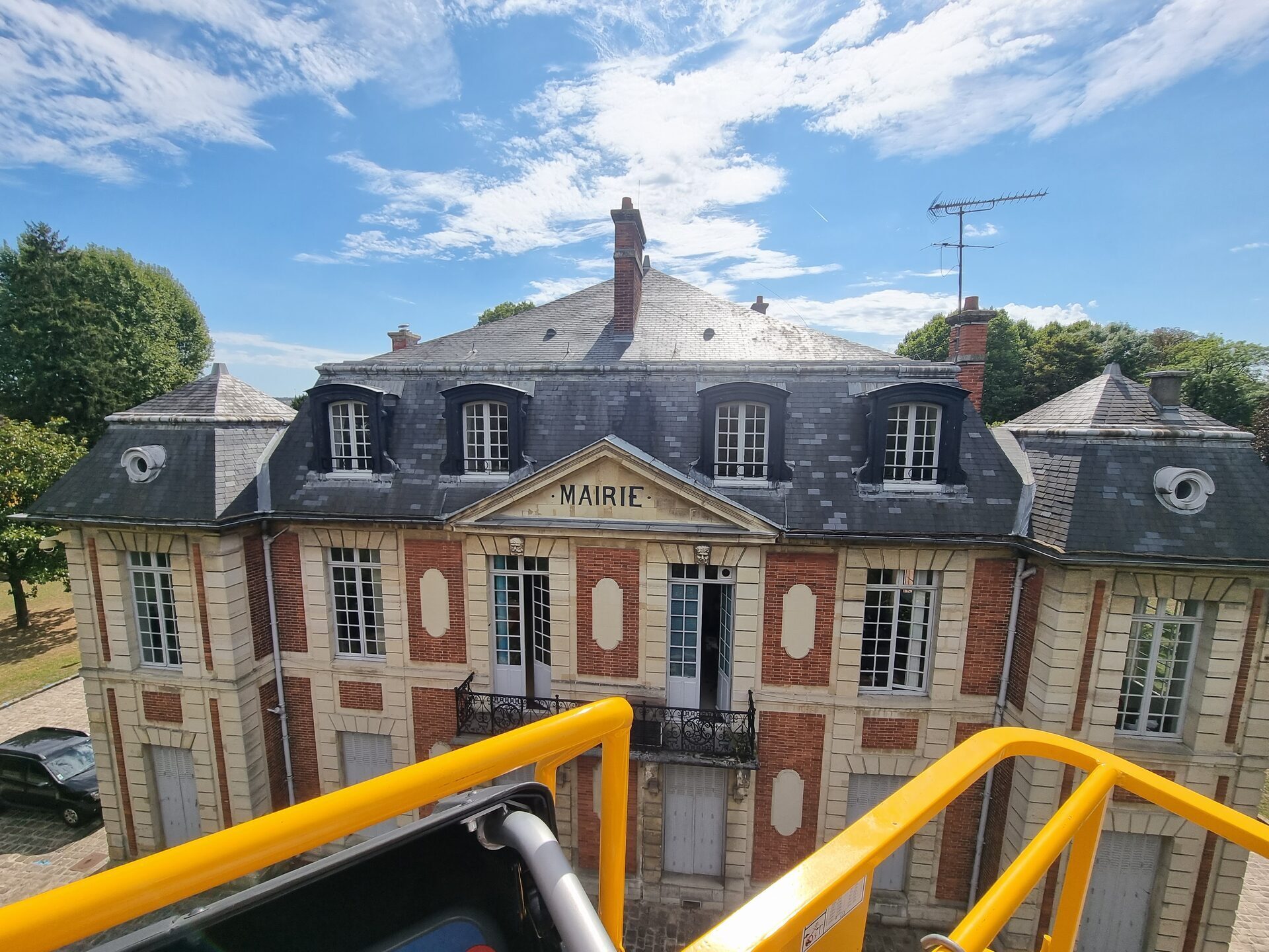 Intervention en nacelle